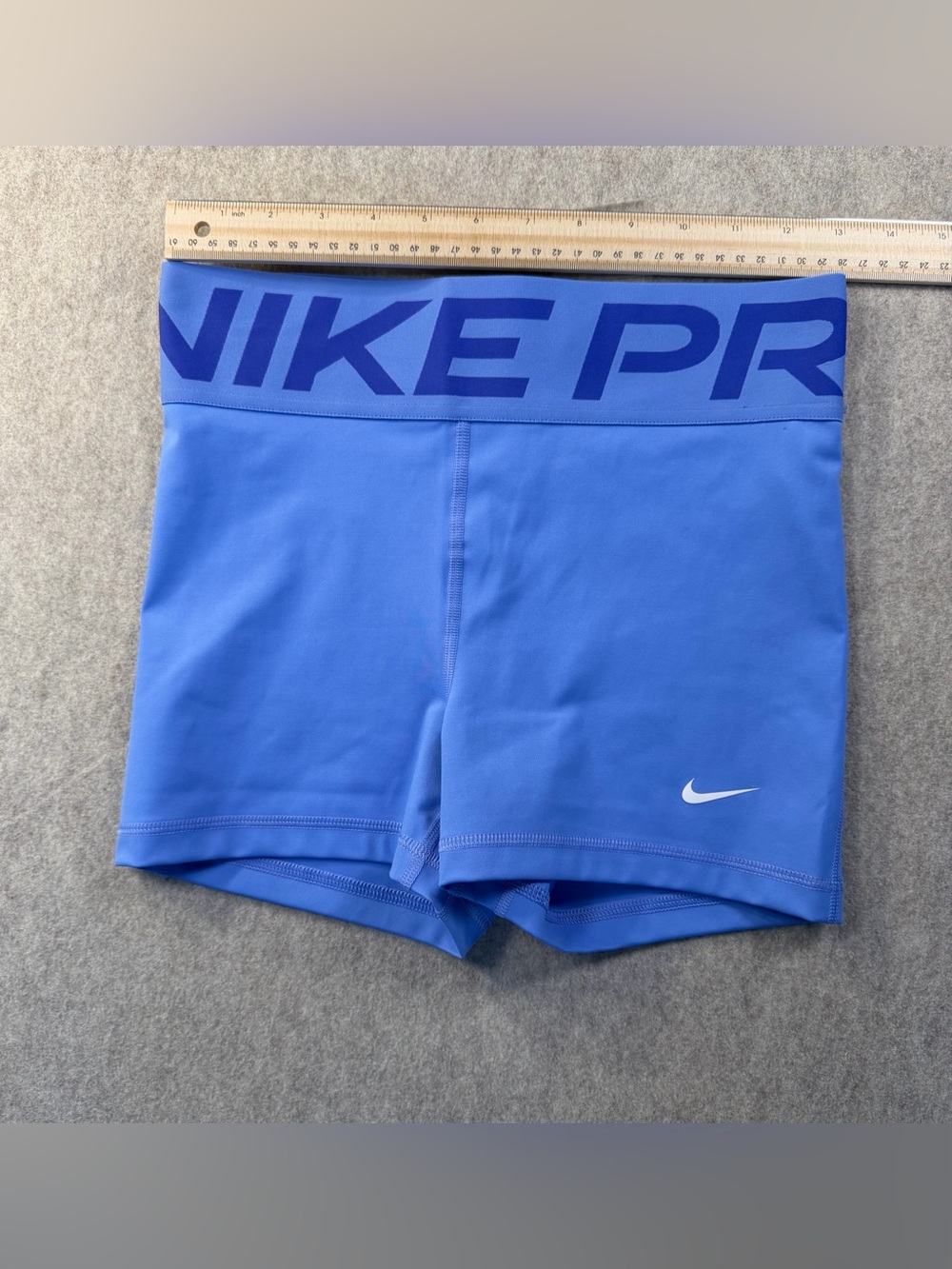 Nike periwinkle color Compression Shorts , size small, new without tags